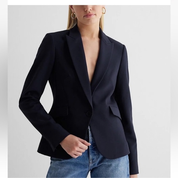 NWT Express Editor Stretch Blazer - Picture 14 of 14